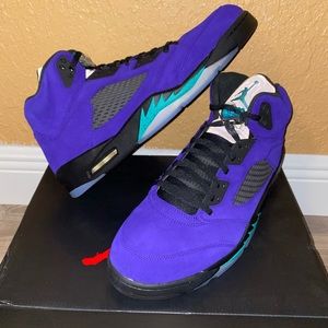Nike Air Jordan 5 Retro “Alternate Grape” Size 15